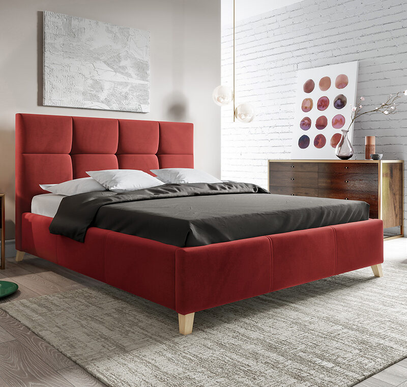 Łóżko Tapicerowane Sara